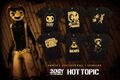 Una promozione per il rilascio delle magliette di Hot Topic.